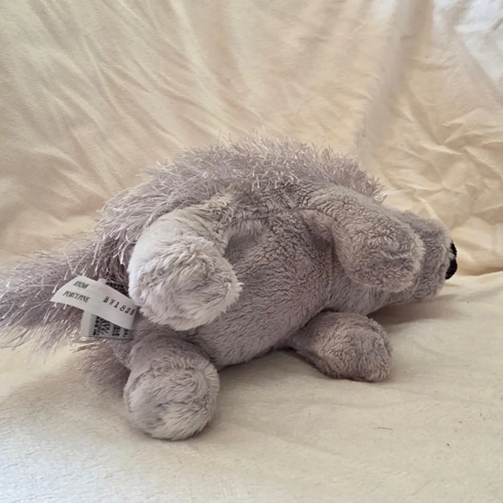 Plush Small Pet Toy - Gray and White Plush Guinea Pig